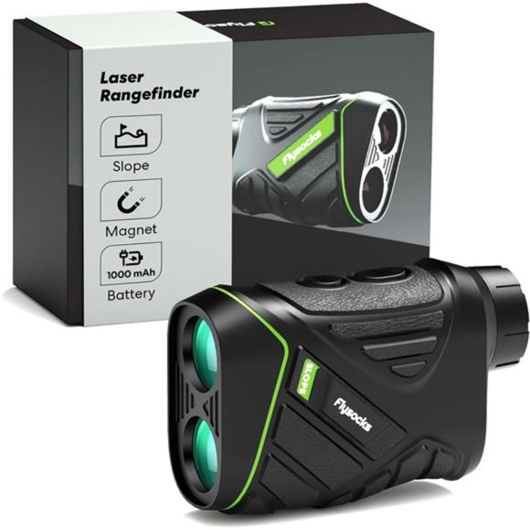 Golf Rangefinder with Slope, 1200 Yards Laser Range Finder, 7X Magnification